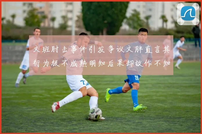 文班肘击事件引发争议文胖直言其行为极不成熟明知后果却故作不知